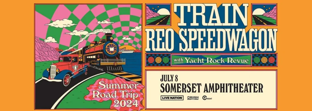 Train at Somerset Amphitheater